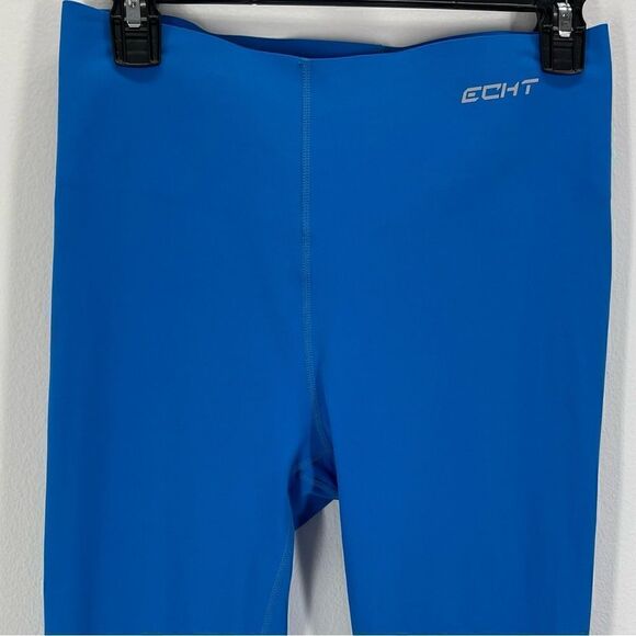 ECHT High Rise Seamless Range V3 Crop Leggings (Blue Horizon) - Large - Picture 5 of 10